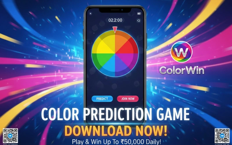 colour prediction game download​ at colowin